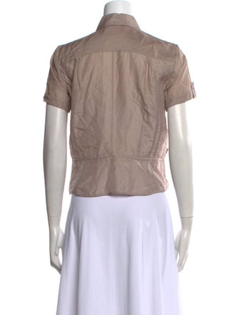 Marc Jacobs Short Sleeve Button-Up Top