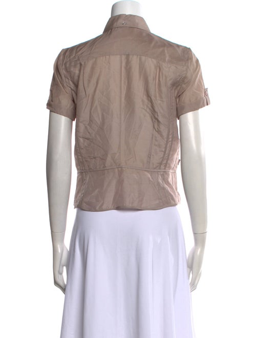 Marc Jacobs Short Sleeve Button-Up Top