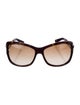 Marc Jacobs Square Gradient Sunglasses
