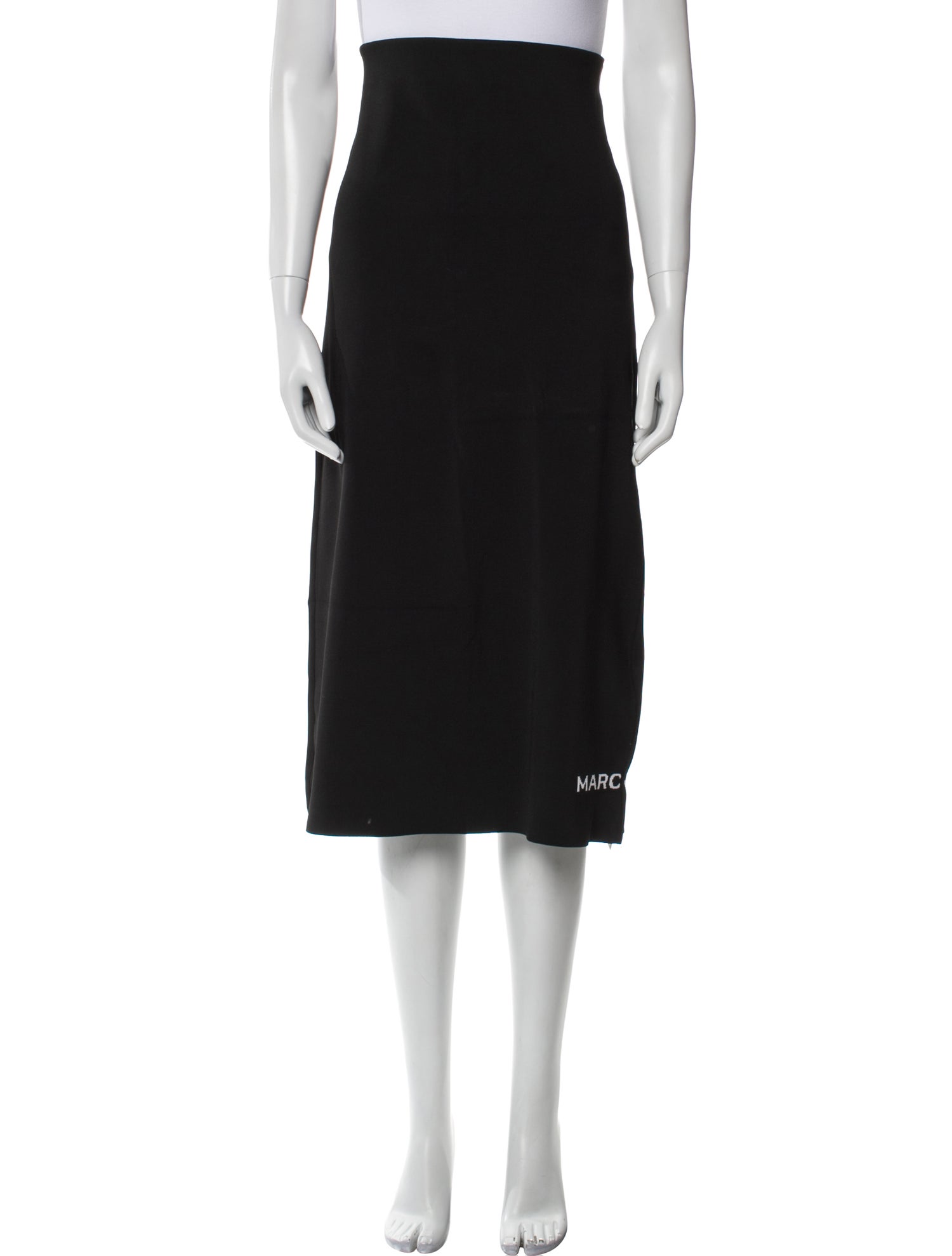 Marc Jacobs Embroidered Accent Midi Length Skirt