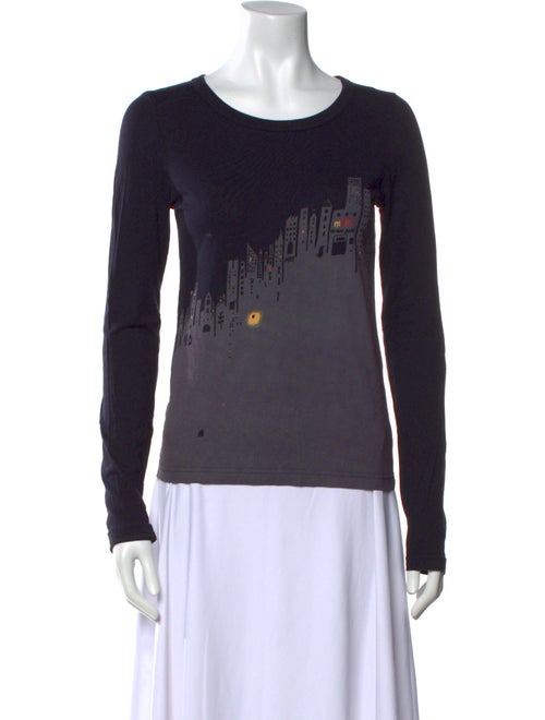 Marc Jacobs Graphic Print Scoop Neck Sweatshirt