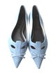 Marc Jacobs Denim Lasercut Accents Ballet Flats