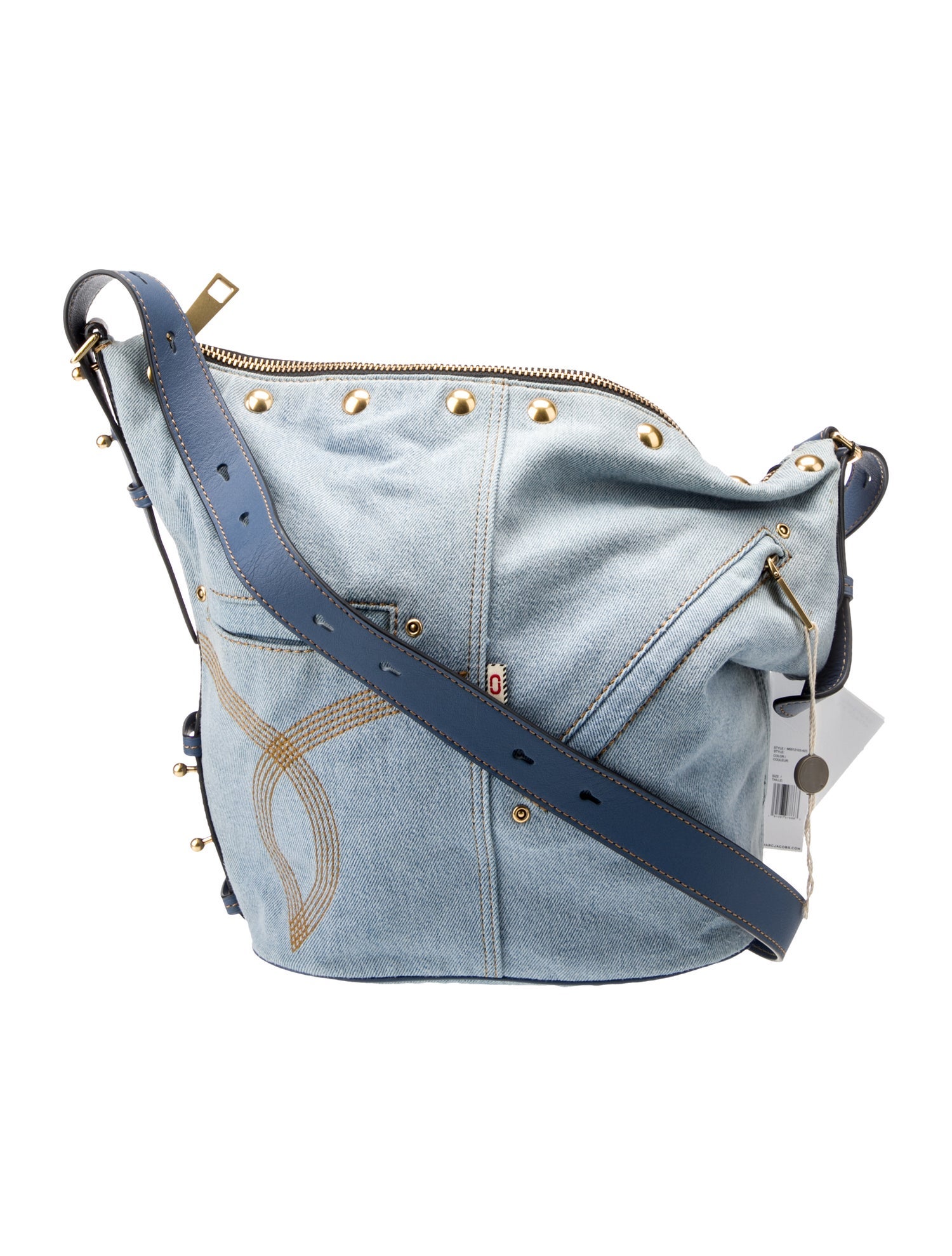 Marc Jacobs Denim Messenger Bag