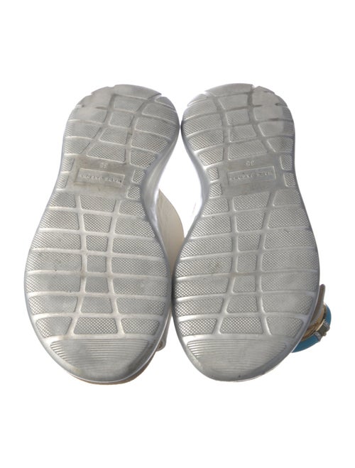 Marc Jacobs Leather Crystal Embellishments Slides