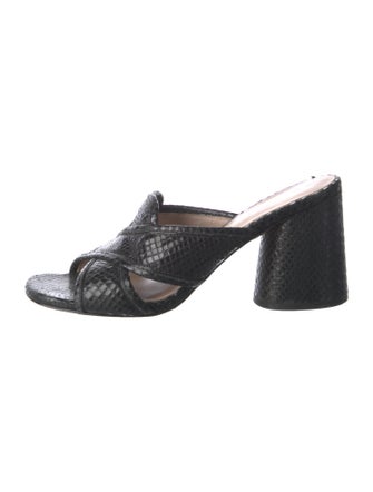Marc Jacobs Leather Slides