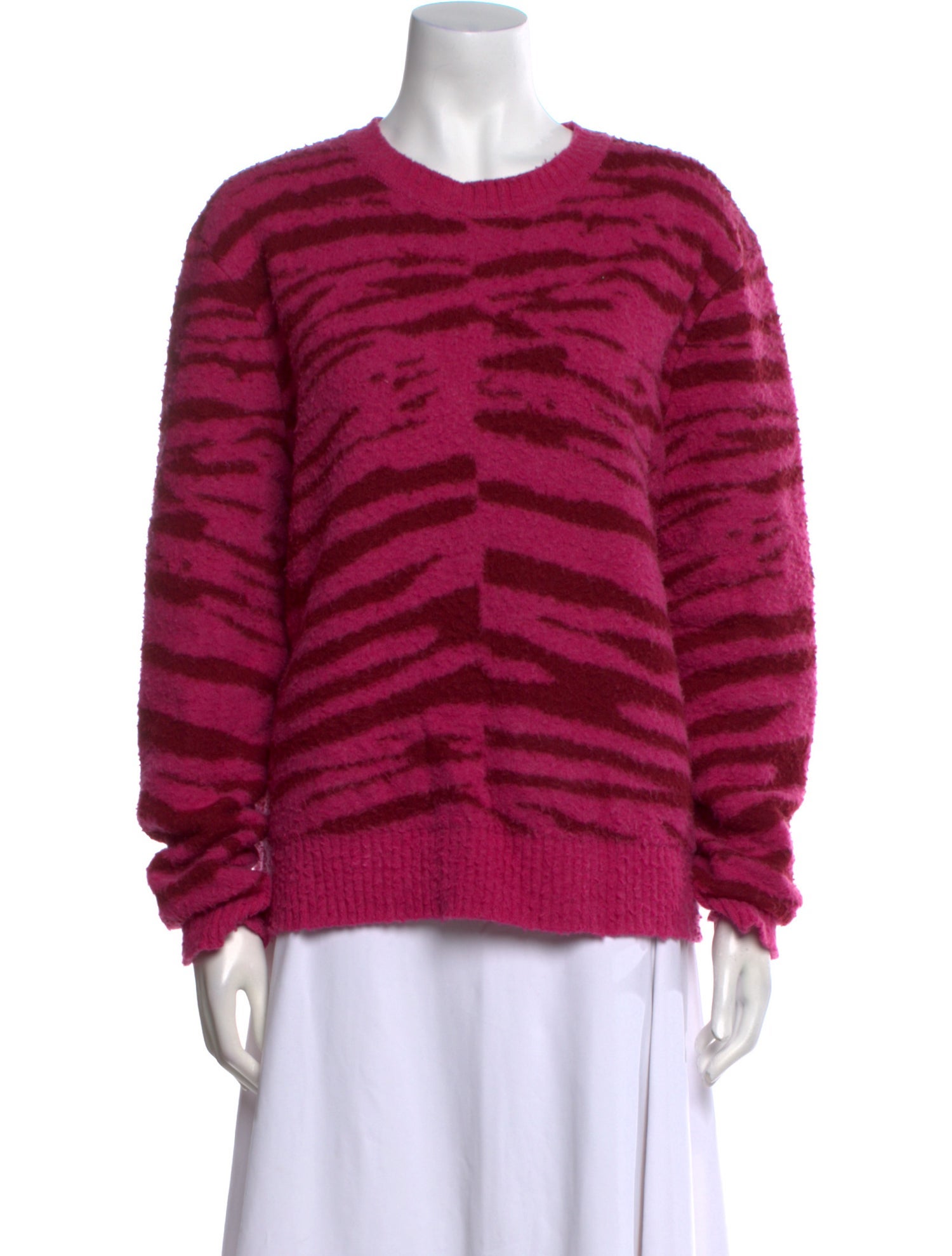 Marc Jacobs Wool Animal Print Sweater