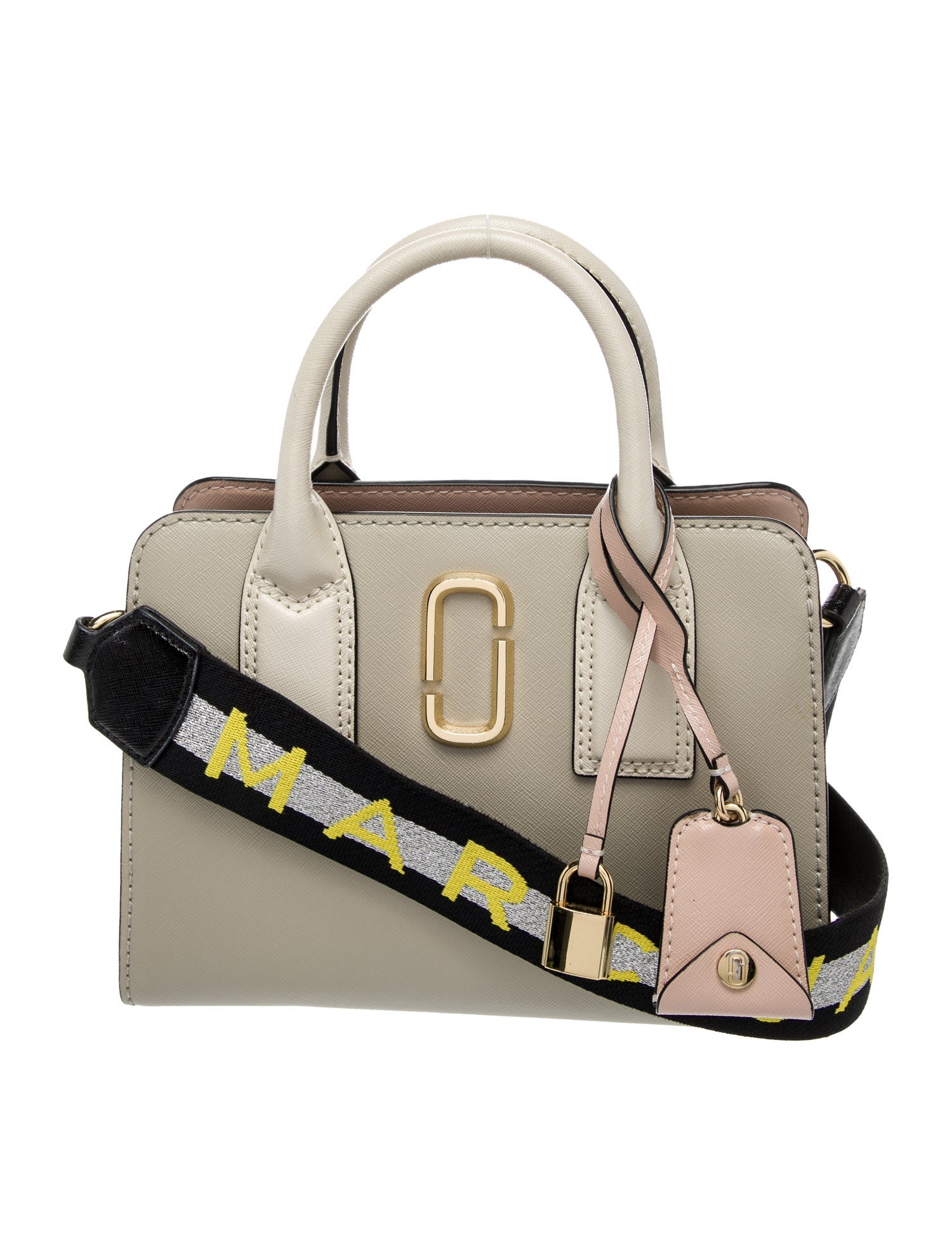 Marc Jacobs Saffiano Leather Top Handle Bag