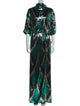 Marc Jacobs Printed Long Dress