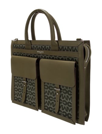 Mark Cross Canvas Top Handle Bag