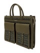Mark Cross Canvas Top Handle Bag