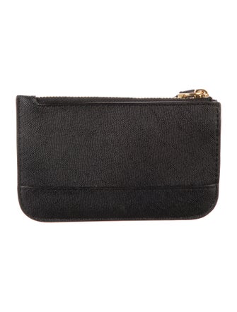 Marc Jacobs Saffiano Leather Graphic Print Wallet