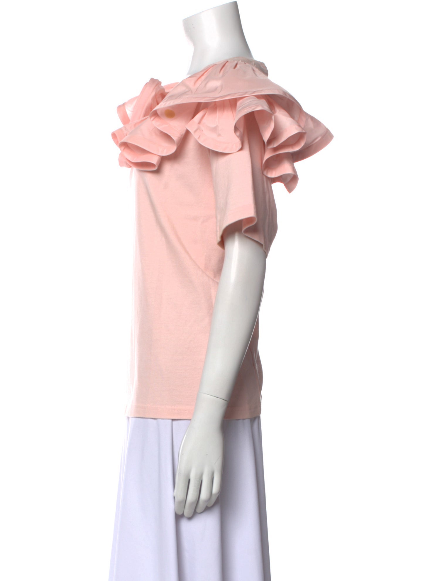 Runway Marc Jacobs Scoop Neck Short Sleeve Blouse