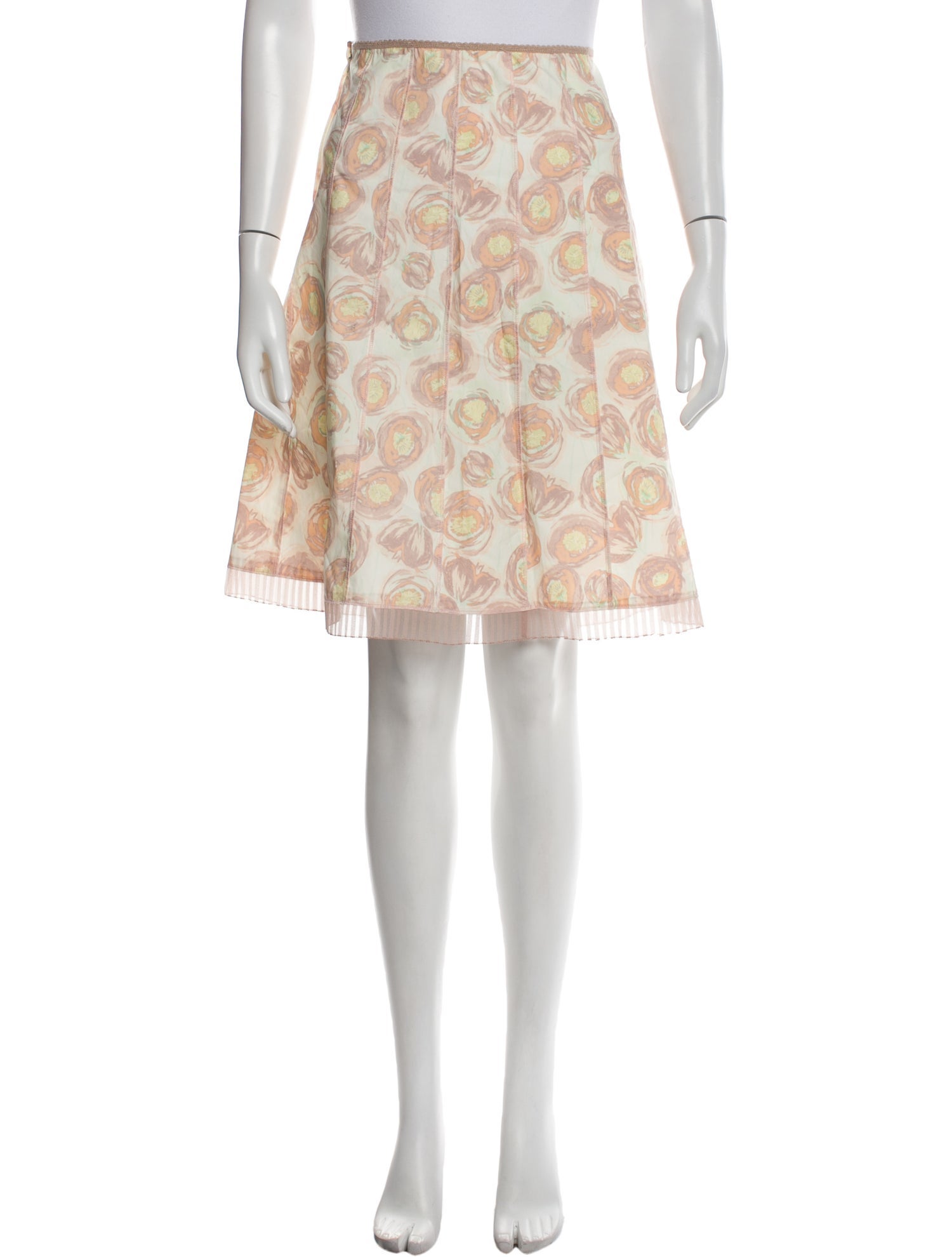 Marc Jacobs Printed Knee-Length Skirt