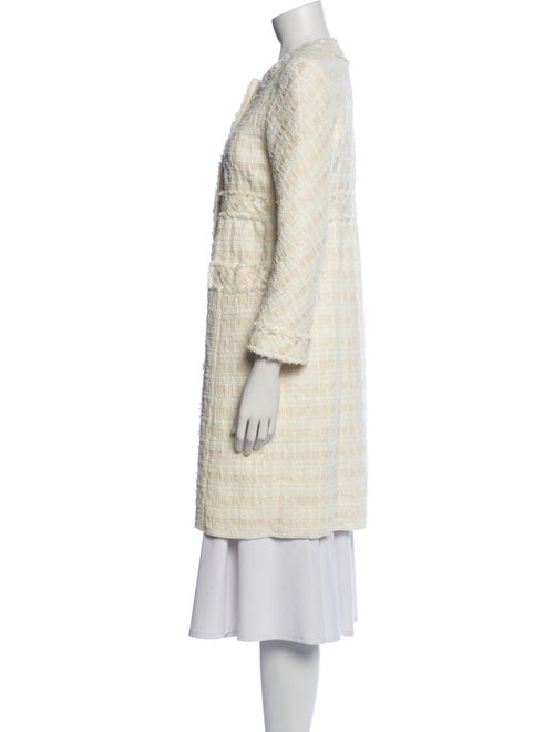 Marc Jacobs Nylon Tweed Pattern Coat