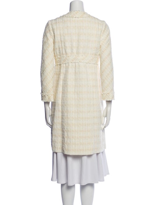 Marc Jacobs Nylon Tweed Pattern Coat