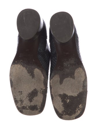 Marc Jacobs Snakeskin Animal Print Pumps