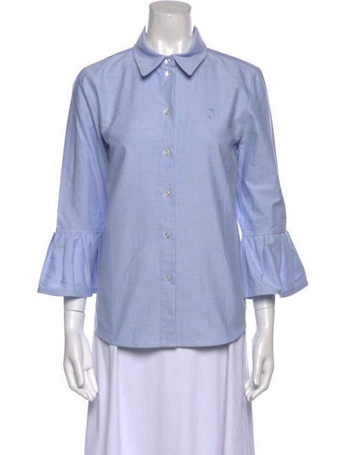 Marc Jacobs Three-Quarter Sleeve Button-Up Top