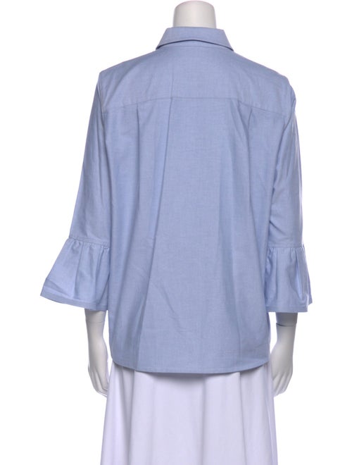 Marc Jacobs Three-Quarter Sleeve Button-Up Top