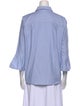 Marc Jacobs Three-Quarter Sleeve Button-Up Top