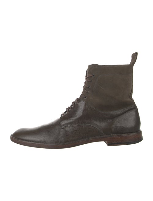 Marc Jacobs Leather Lace-Up Boots