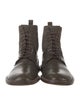 Marc Jacobs Leather Lace-Up Boots