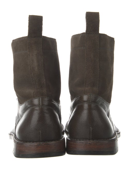 Marc Jacobs Leather Lace-Up Boots