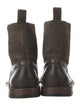 Marc Jacobs Leather Lace-Up Boots