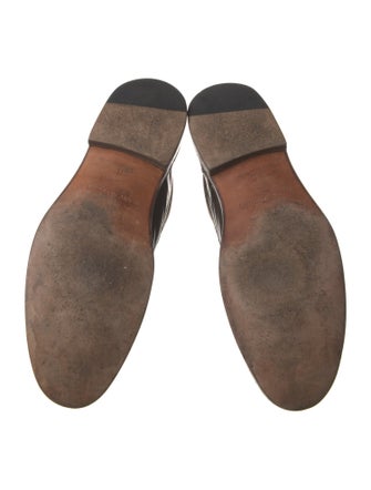 Marc Jacobs Leather Lace-Up Boots