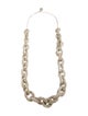 Marc Jacobs Woven Thread Chain Necklace