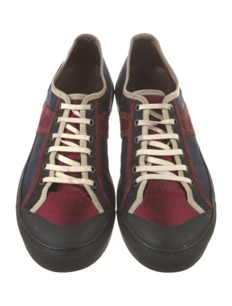 Marc Jacobs Nylon Leather Trim Embellishment Sneakers