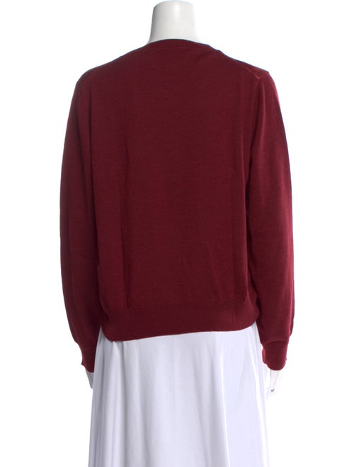 Marc Jacobs Wool Floral Print Sweater