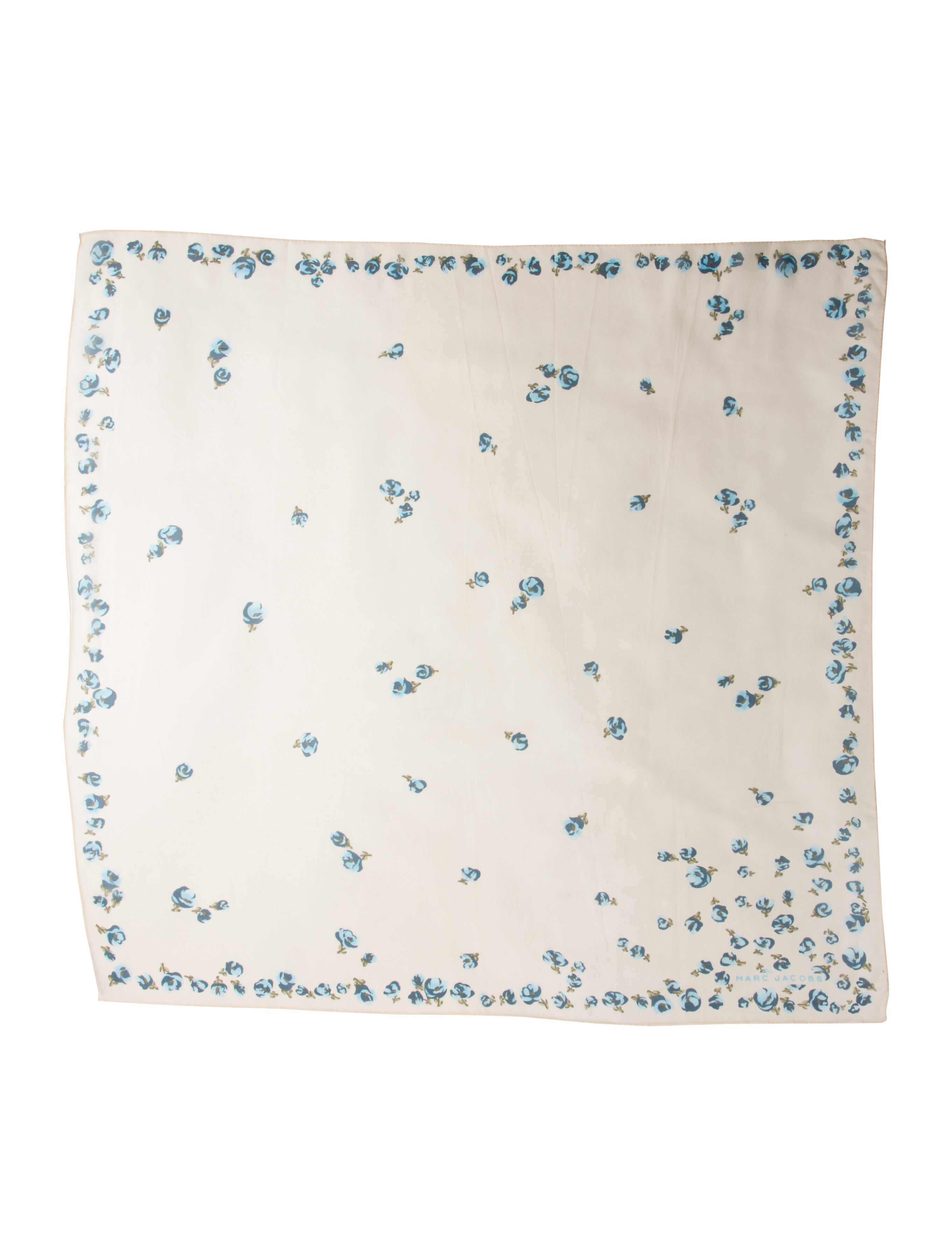 Marc Jacobs Floral Print Scarf