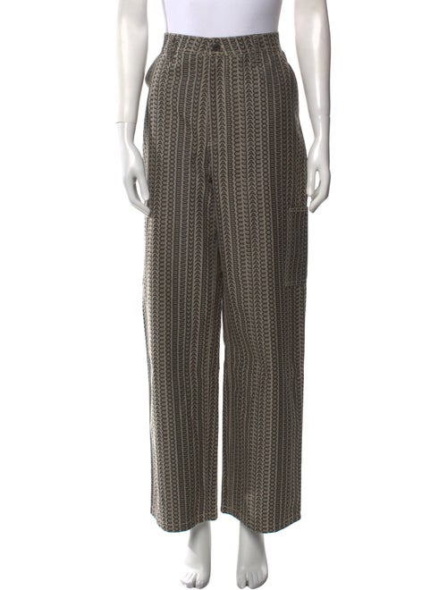Marc Jacobs Printed Wide Leg Pants