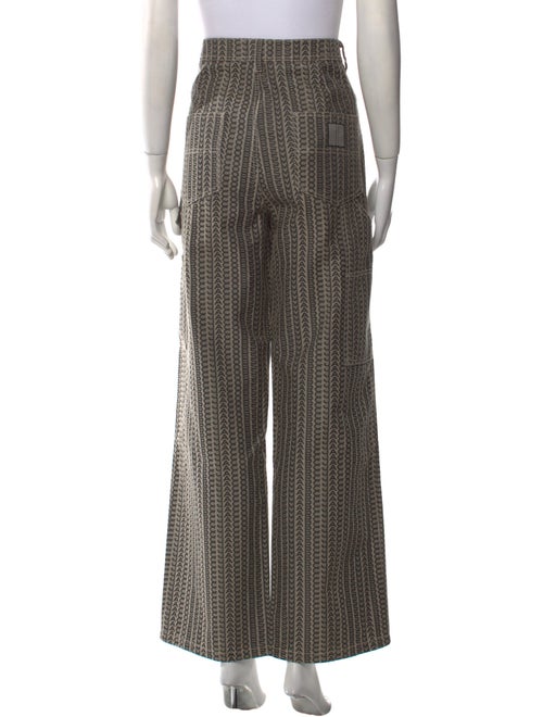 Marc Jacobs Printed Wide Leg Pants