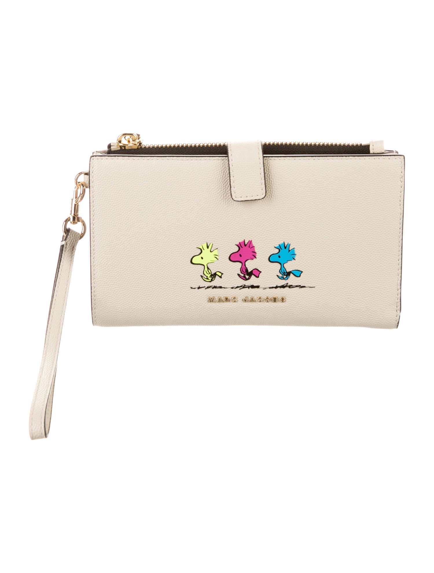 Marc Jacobs Leather Printed Wristlet w/ Tags