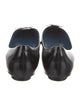 Marc Jacobs Patent Leather Bow Accents Ballet Flats
