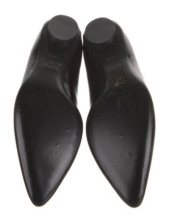 Marc Jacobs Patent Leather Bow Accents Ballet Flats