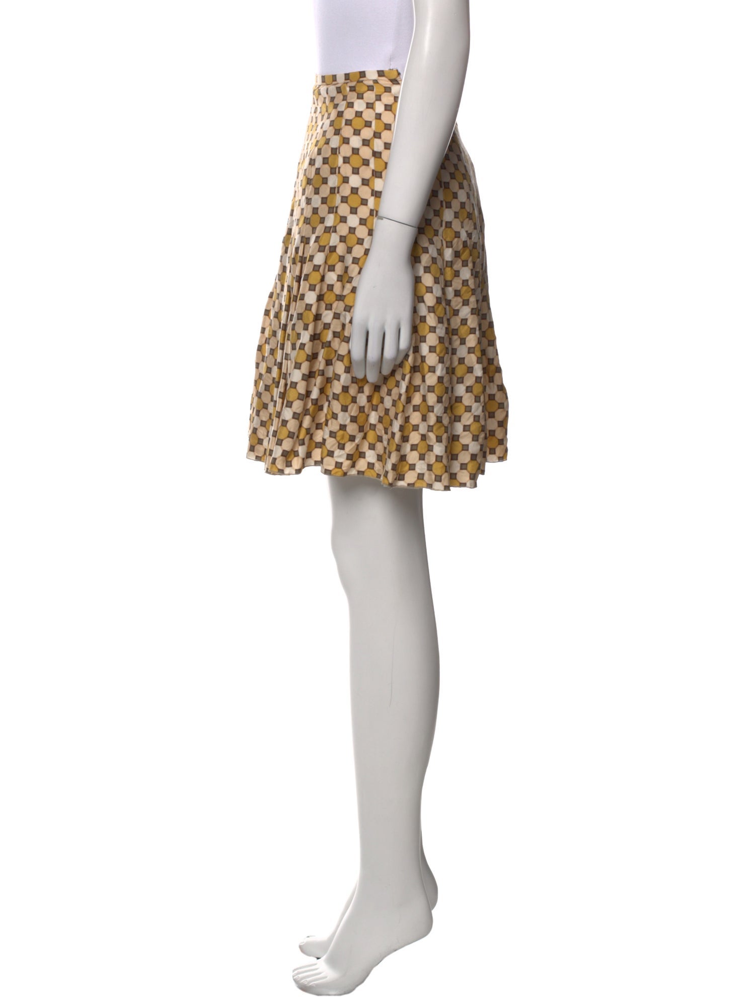 Marc Jacobs Silk Knee-Length Skirt