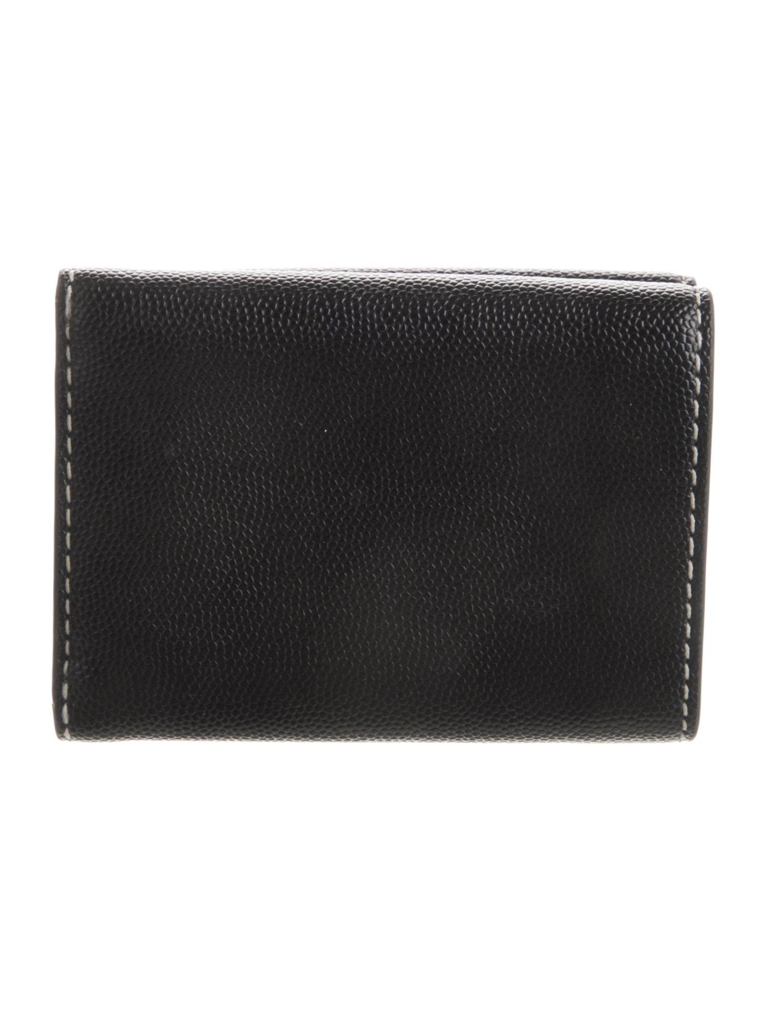 Marc Jacobs Embossed Leather Printed Bifold Wallet