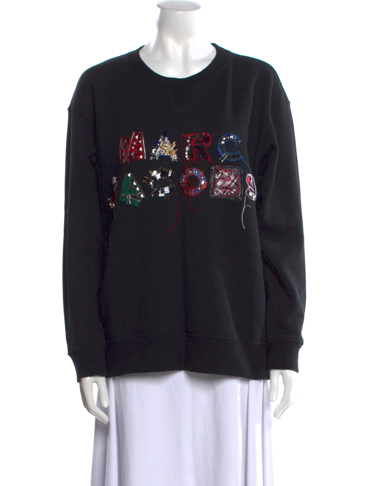 Marc Jacobs Graphic Print Crew Neck Sweatshirt