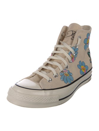 Marc Jacobs Canvas Floral Print Sneakers