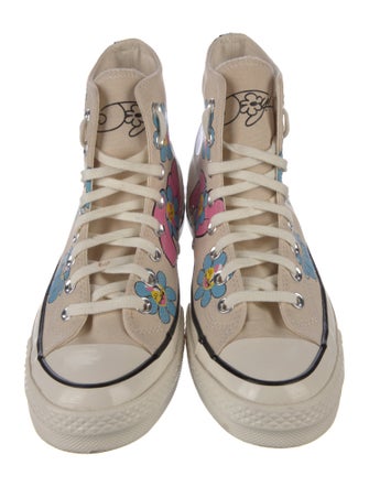 Marc Jacobs Canvas Floral Print Sneakers