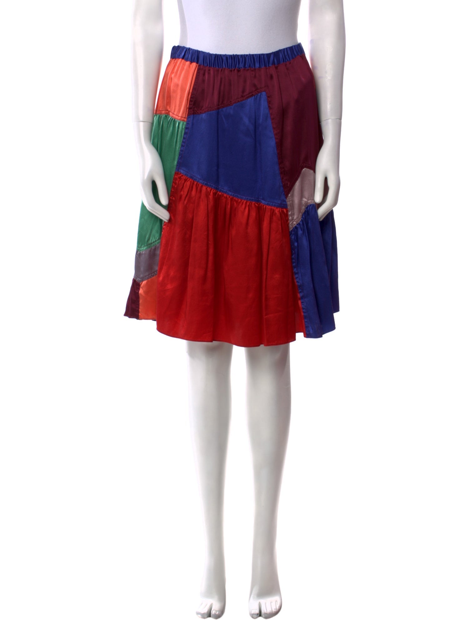 Marc Jacobs Silk Knee-Length Skirt