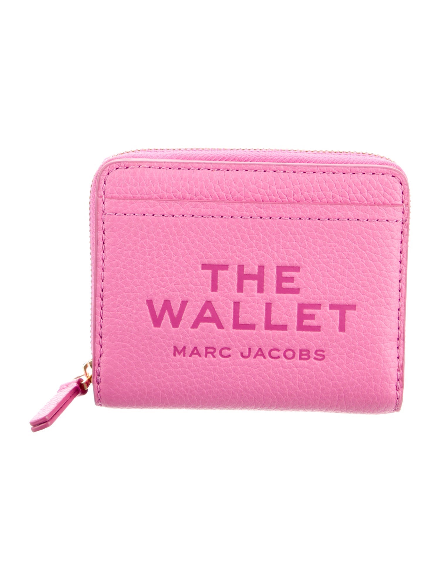 Marc Jacobs Leather Printed Compact Wallet