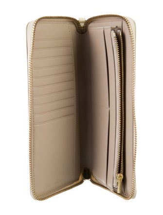 Marc Jacobs F is Fendi Continental Leather Continental Wallet