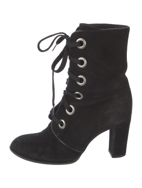 Marc Jacobs Suede Lace-Up Boots
