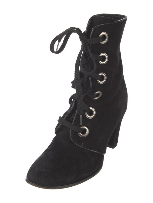 Marc Jacobs Suede Lace-Up Boots
