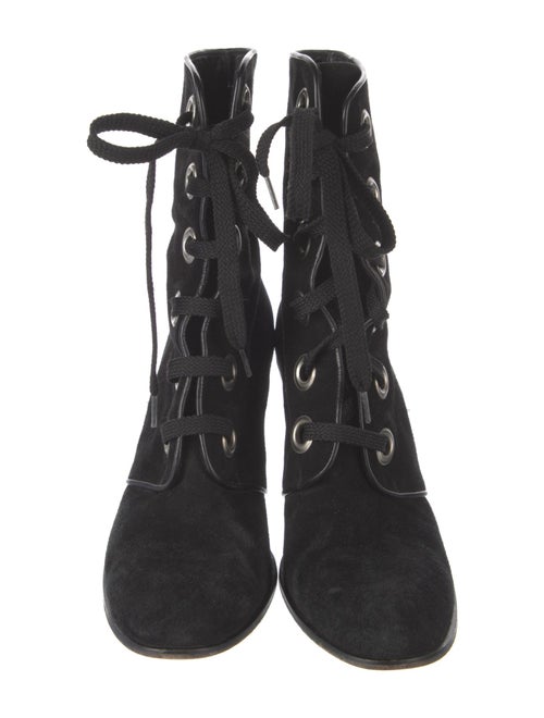 Marc Jacobs Suede Lace-Up Boots