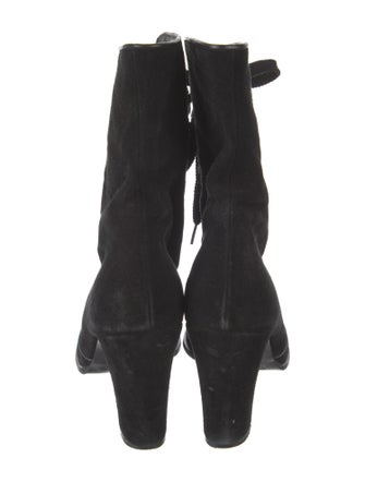 Marc Jacobs Suede Lace-Up Boots