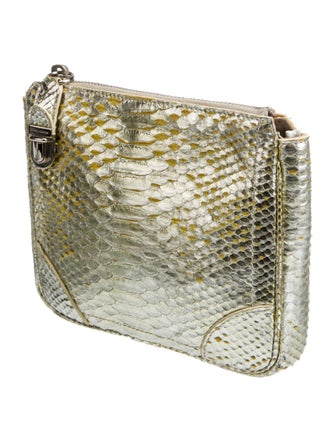 Marc Jacobs Python Clutch